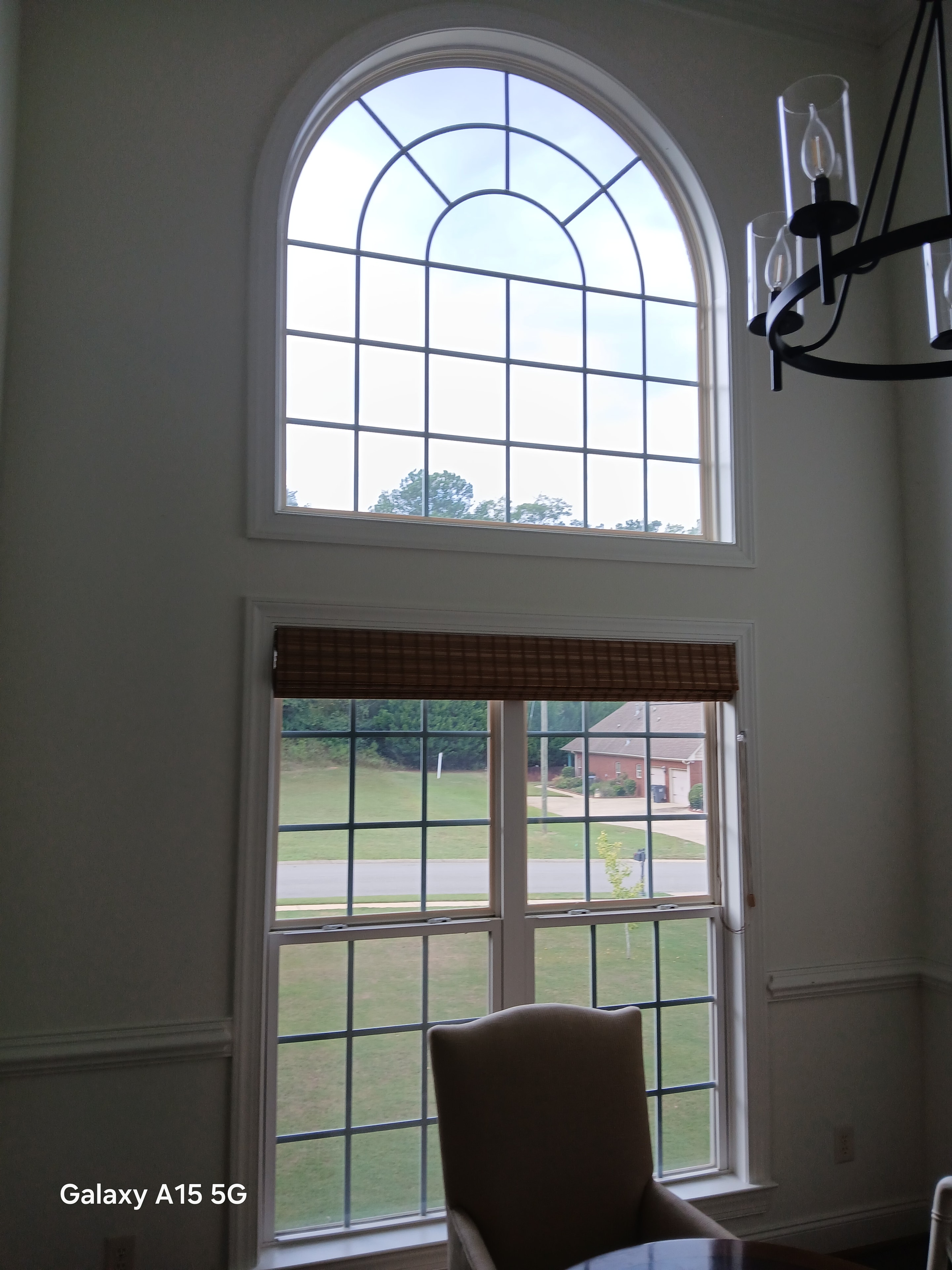 Springville residence before window film installation
