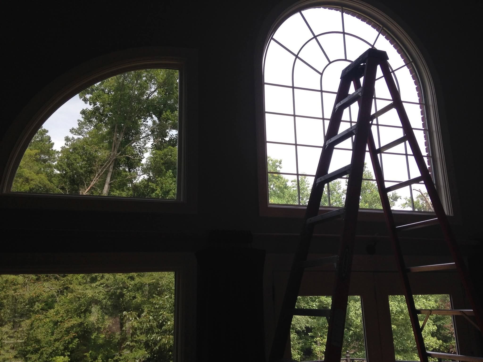 Liberty Park residence before window film installation